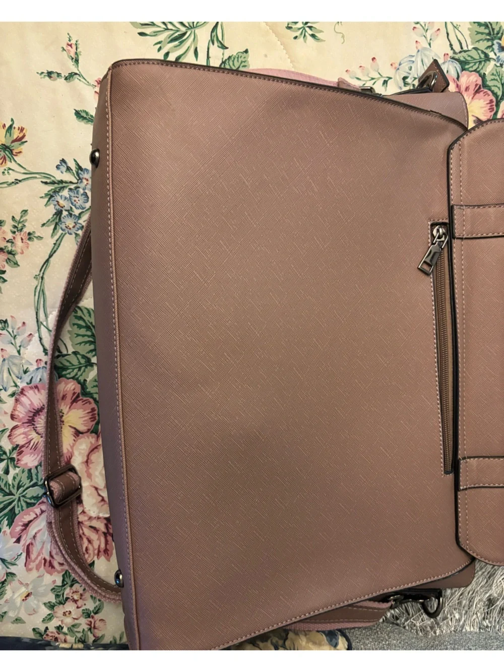 Classic Woman’s Mauve Briefcase Satchel - Ease Gate